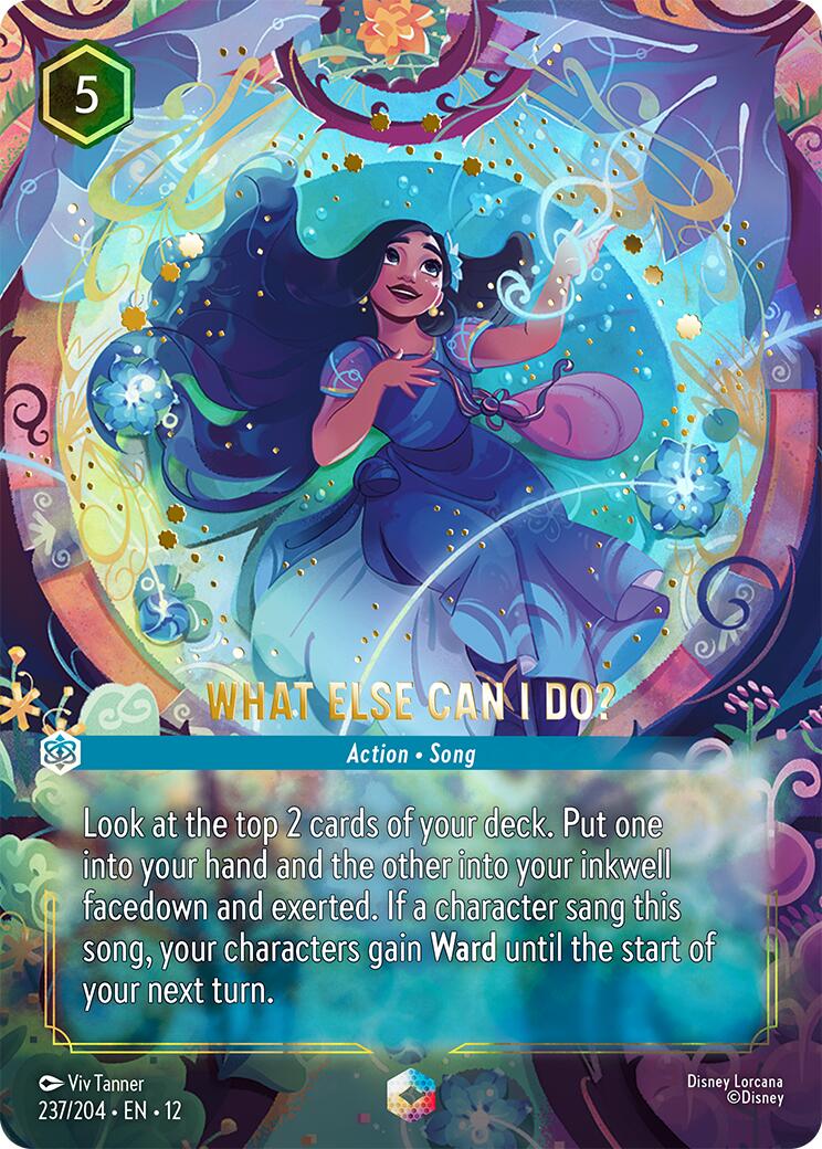 What Else Can I Do? (Enchanted) (237/204) [Wilds Unknown] Lorcana Single Disney | Red Claw Gaming