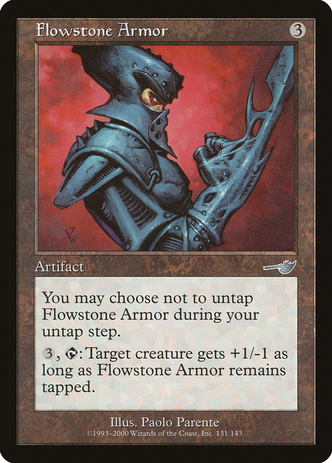 Flowstone Armor [Nemesis] MTG Single Magic: The Gathering | Red Claw Gaming