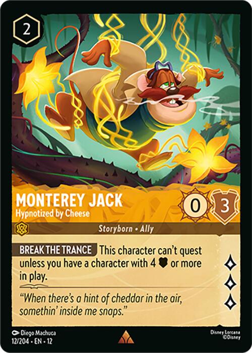 Monterey Jack - Hypnotized by Cheese (12/204) [Wilds Unknown] Lorcana Single Disney | Red Claw Gaming