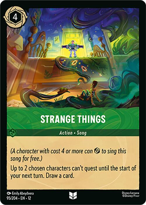 Strange Things (95/204) [Wilds Unknown] Lorcana Single Disney | Red Claw Gaming