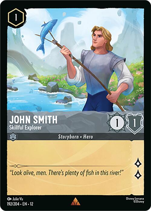 John Smith - Skillful Explorer (192/204) [Wilds Unknown] Lorcana Single Disney | Red Claw Gaming