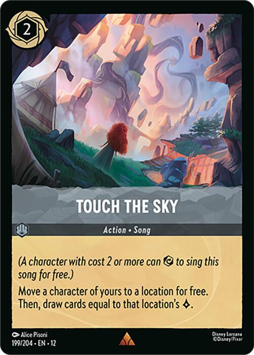 Touch the Sky (199/204) [Wilds Unknown] Lorcana Single Disney | Red Claw Gaming