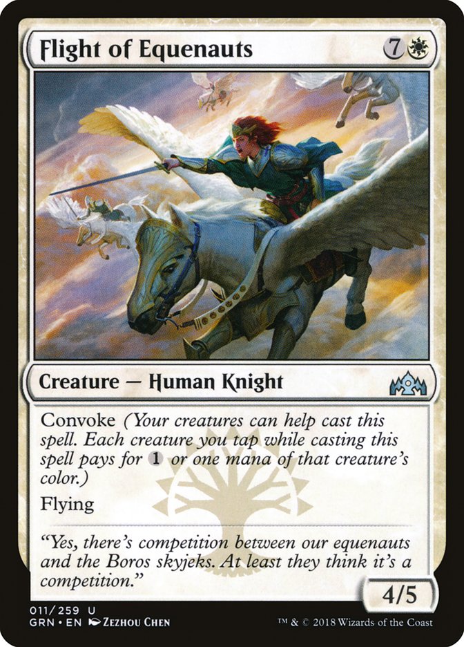Flight of Equenauts [Guilds of Ravnica] MTG Single Magic: The Gathering | Red Claw Gaming