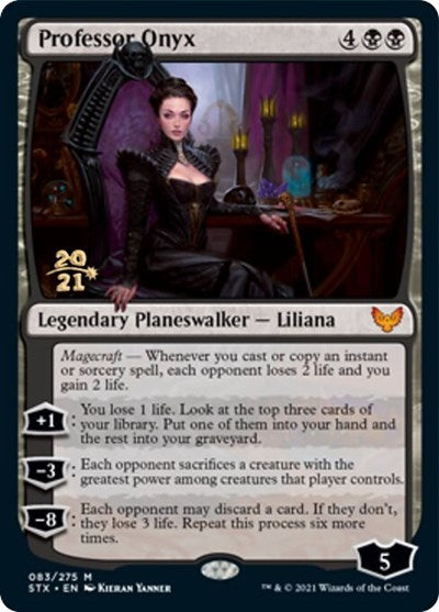 Professor Onyx [Strixhaven: School of Mages Prerelease Promos] MTG Single Magic: The Gathering | Red Claw Gaming