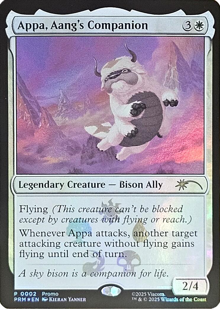 Appa, Aang's Companion [Media Promos] MTG Single Magic: The Gathering | Red Claw Gaming