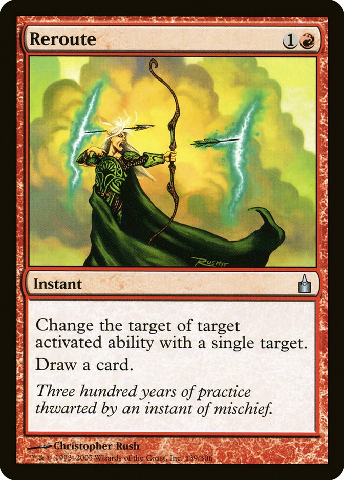 Reroute [Ravnica: City of Guilds] MTG Single Magic: The Gathering | Red Claw Gaming