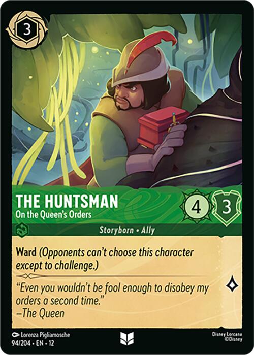 The Huntsman - On the Queen's Orders (94/204) [Wilds Unknown] Lorcana Single Disney | Red Claw Gaming