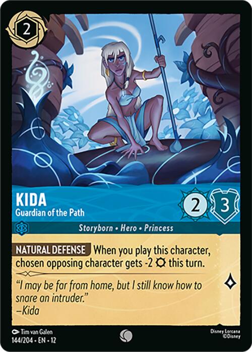 Kida - Guardian of the Path (144/204) [Wilds Unknown] Lorcana Single Disney | Red Claw Gaming