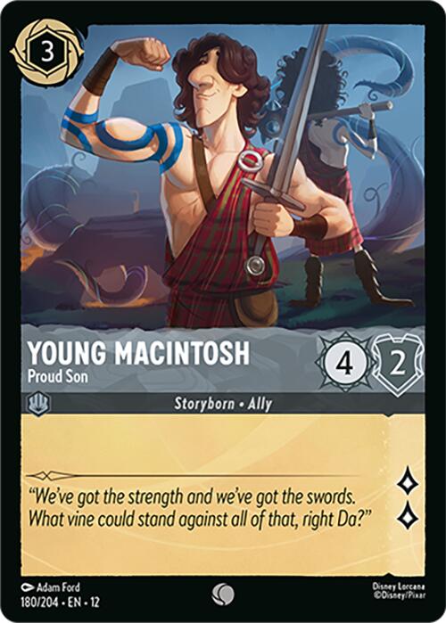 Young Macintosh - Proud Son (180/204) [Wilds Unknown] Lorcana Single Disney | Red Claw Gaming