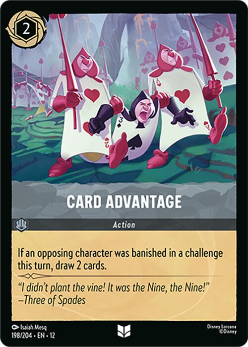 Card Advantage (198/204) [Wilds Unknown] Lorcana Single Disney | Red Claw Gaming