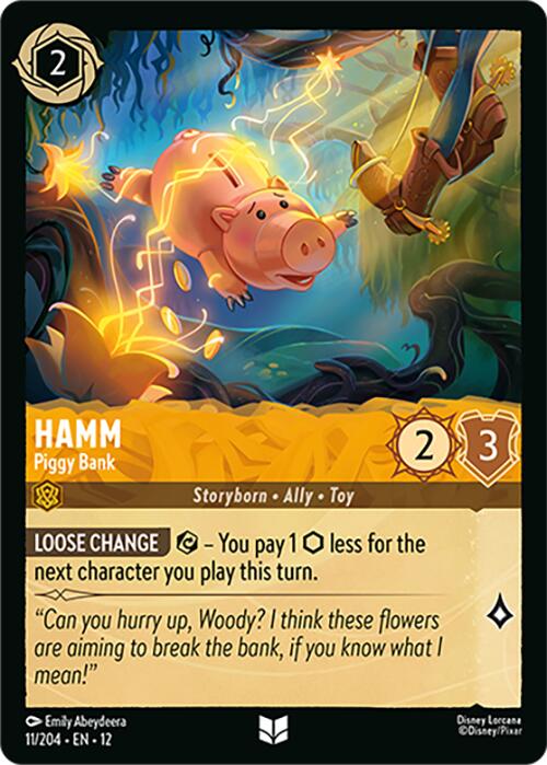 Hamm - Piggy Bank (11/204) [Wilds Unknown] Lorcana Single Disney | Red Claw Gaming
