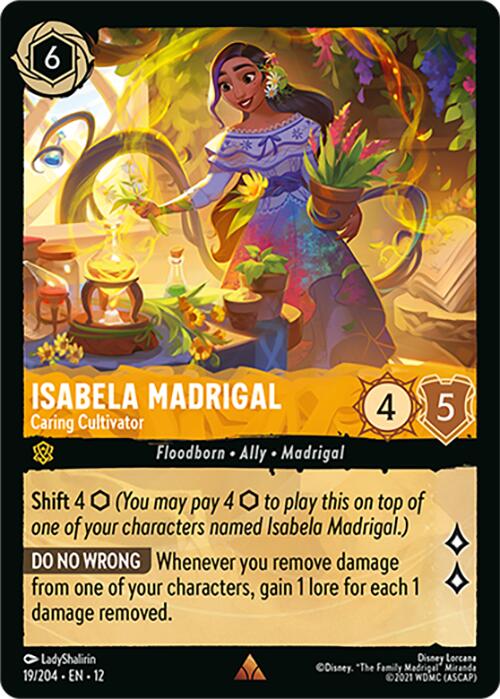 Isabela Madrigal - Caring Cultivator (19/204) [Wilds Unknown] Lorcana Single Disney | Red Claw Gaming