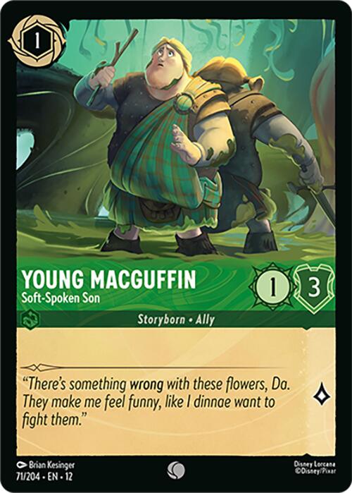 Young MacGuffin - Soft-Spoken Son (71/204) [Wilds Unknown] Lorcana Single Disney | Red Claw Gaming