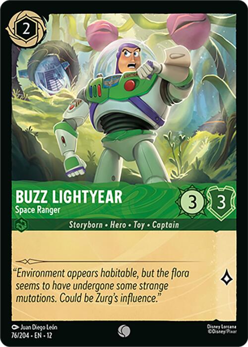Buzz Lightyear - Space Ranger (76/204) [Wilds Unknown] Lorcana Single Disney | Red Claw Gaming