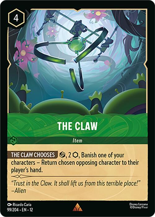 The Claw (99/204) [Wilds Unknown] Lorcana Single Disney | Red Claw Gaming
