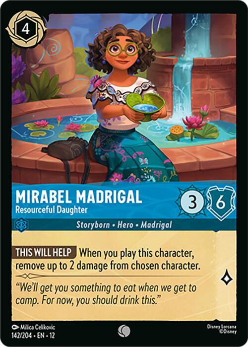 Mirabel Madrigal - Resourceful Daughter (142/204) [Wilds Unknown] Lorcana Single Disney | Red Claw Gaming