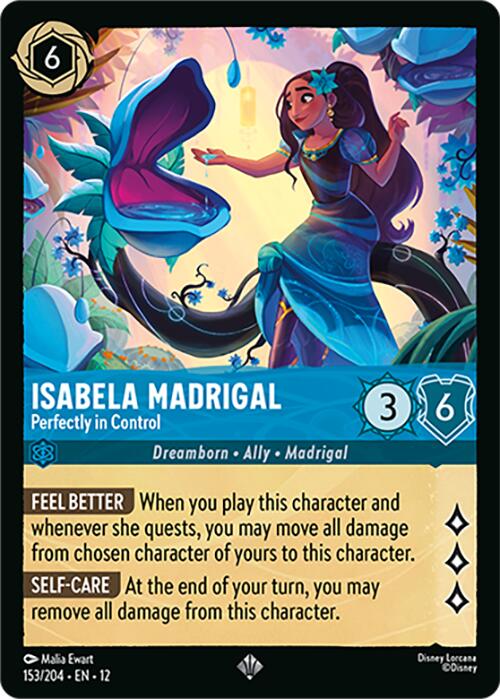 Isabela Madrigal - Perfectly in Control (153/204) [Wilds Unknown] Lorcana Single Disney | Red Claw Gaming