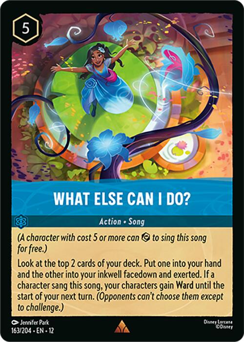 What Else Can I Do? (163/204) [Wilds Unknown] Lorcana Single Disney | Red Claw Gaming