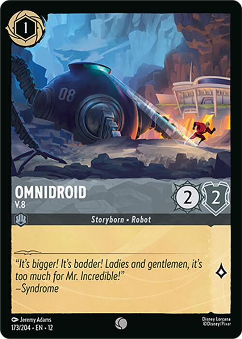 Omnidroid - V.8 (173/204) [Wilds Unknown] Lorcana Single Disney | Red Claw Gaming