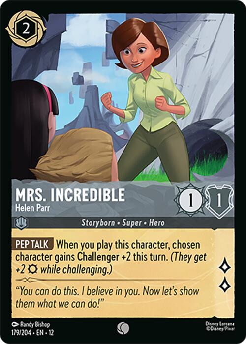 Mrs. Incredible - Helen Parr (179/204) [Wilds Unknown] Lorcana Single Disney | Red Claw Gaming