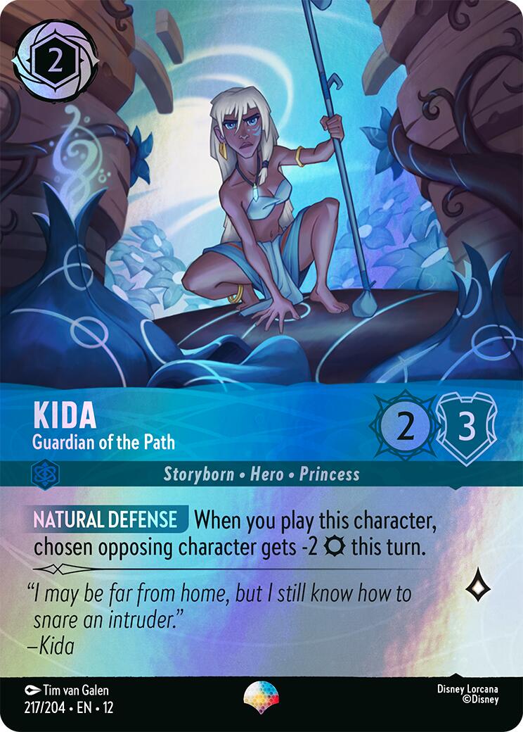 Kida - Guardian of the Path (Epic) (217/204) [Wilds Unknown] Lorcana Single Disney | Red Claw Gaming