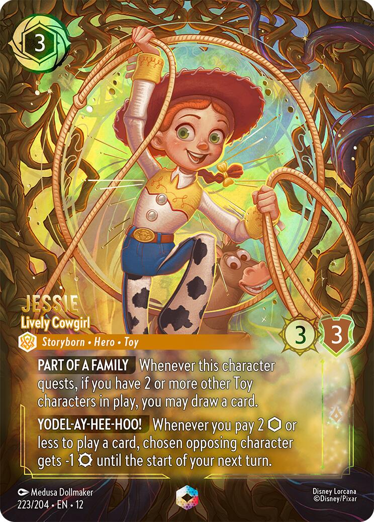 Jessie - Lively Cowgirl (Enchanted) (223/204) [Wilds Unknown] Lorcana Single Disney | Red Claw Gaming