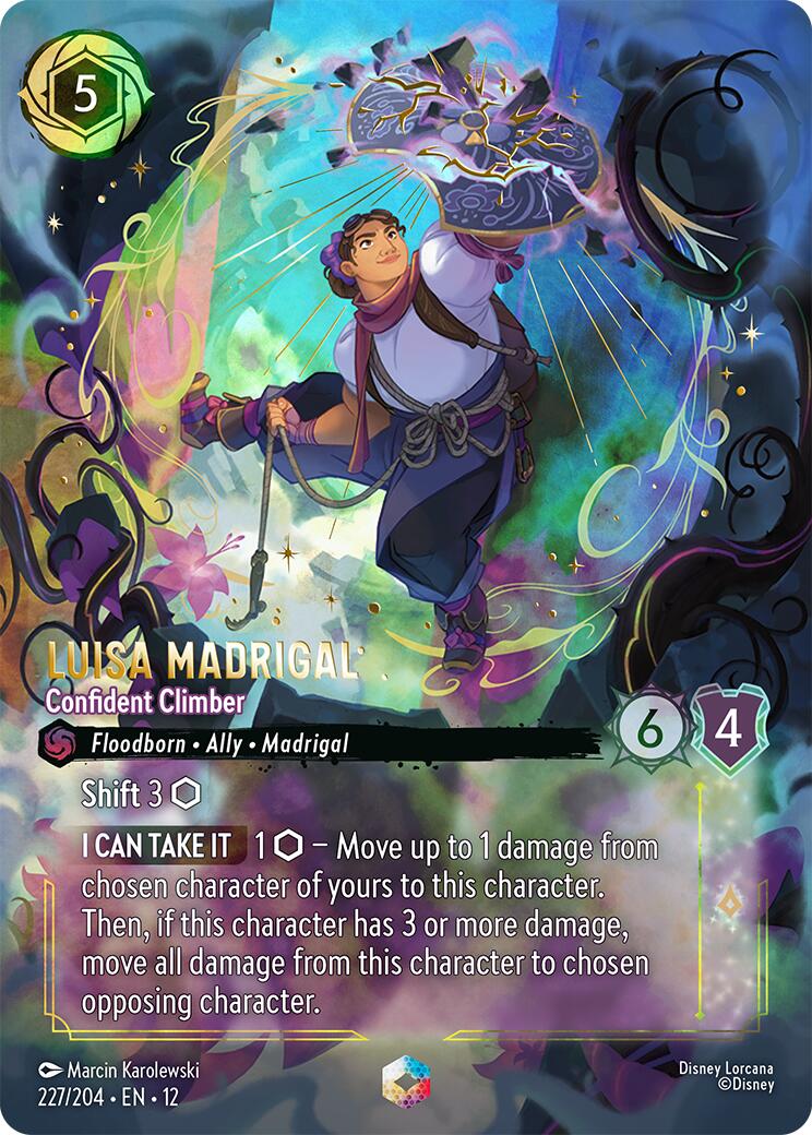 Luisa Madrigal - Confident Climber (Enchanted) (227/204) [Wilds Unknown] Lorcana Single Disney | Red Claw Gaming