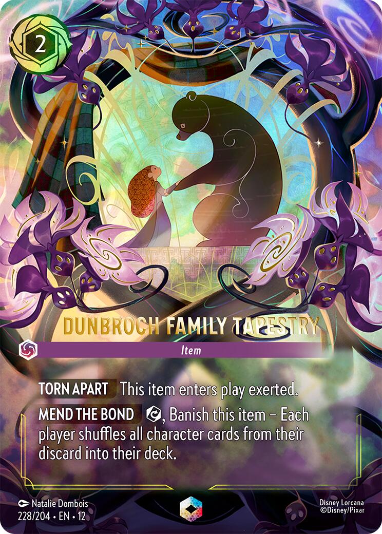 DunBroch Family Tapestry (Enchanted) (228/204) [Wilds Unknown] Lorcana Single Disney | Red Claw Gaming