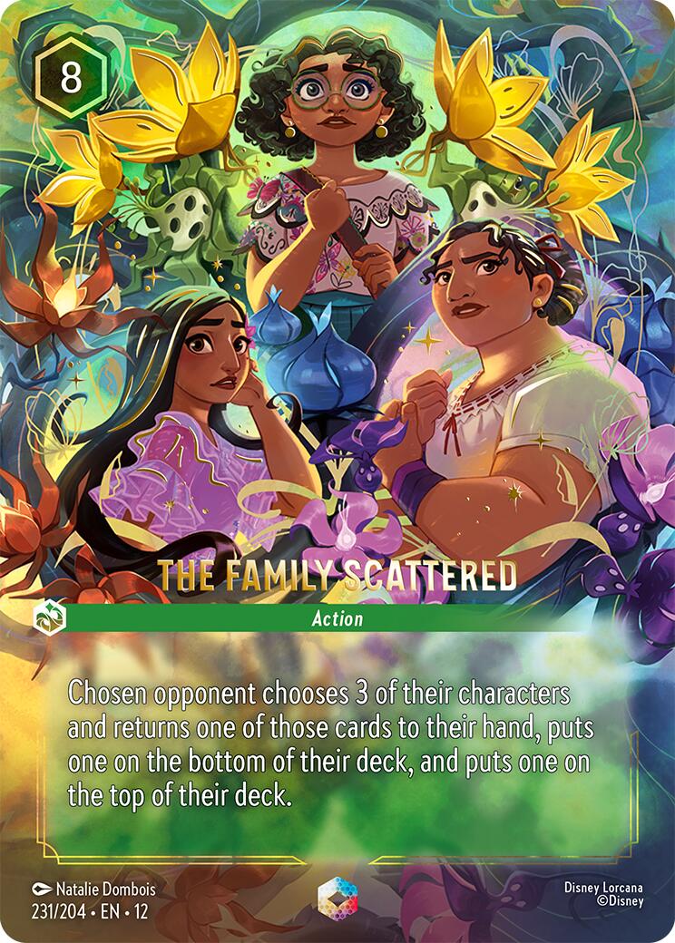 The Family Scattered (Enchanted) (231/204) [Wilds Unknown]  Red Claw Gaming