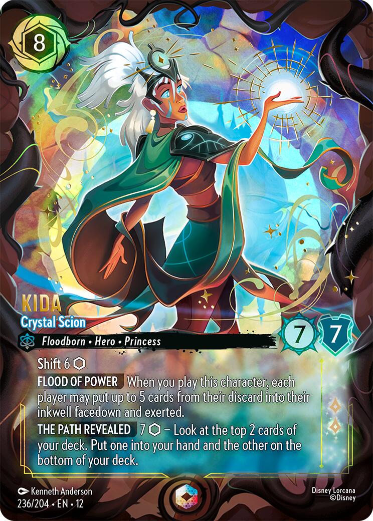 Kida - Crystal Scion (Enchanted) (236/204) [Wilds Unknown] Lorcana Single Disney | Red Claw Gaming