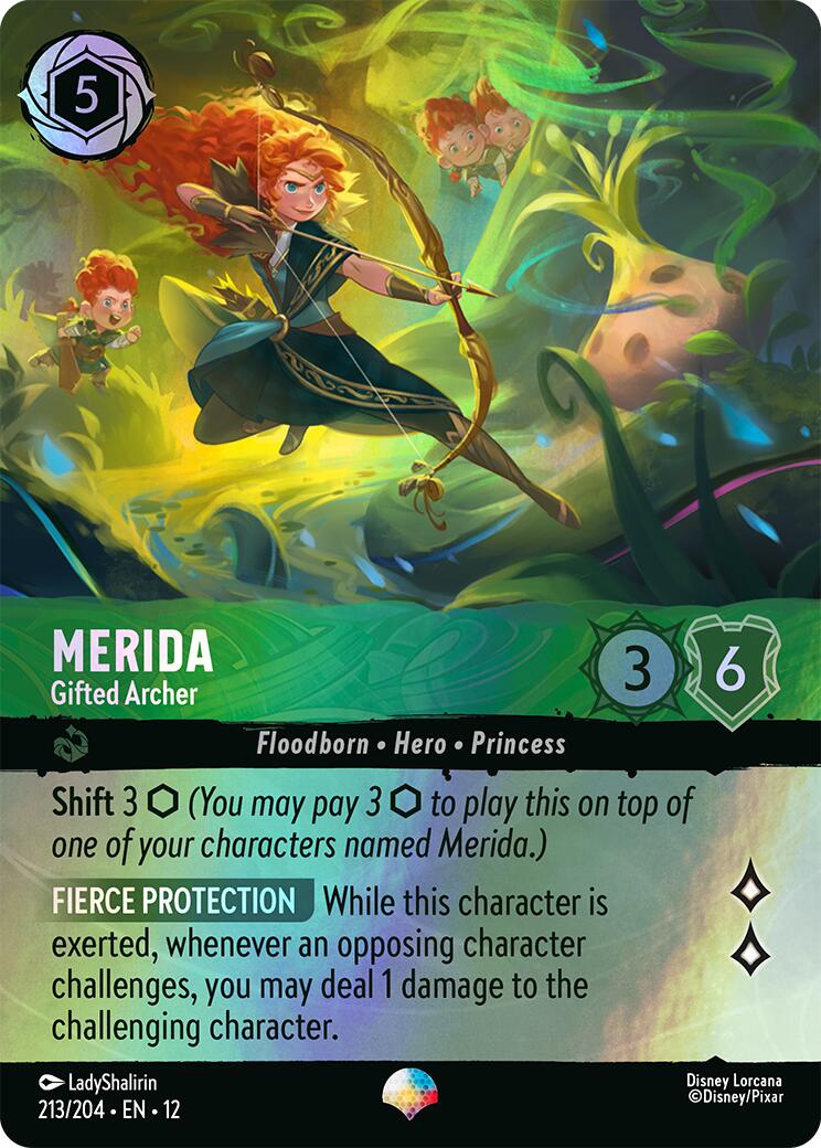 Merida - Gifted Archer (Epic) (213/204) [Wilds Unknown] Lorcana Single Disney | Red Claw Gaming