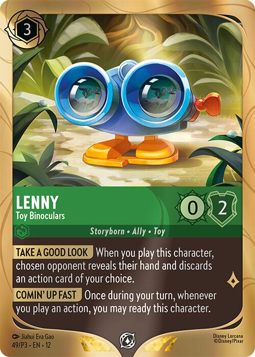 Lenny - Toy Binoculars (49) [Promo Cards] Lorcana Single Disney | Red Claw Gaming