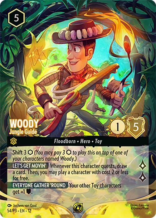 Woody - Jungle Guide (Store Championship) (54) [Promo Cards] Lorcana Single Disney | Red Claw Gaming