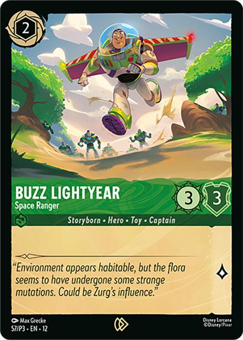 Buzz Lightyear - Space Ranger (57) [Promo Cards] | Red Claw Gaming