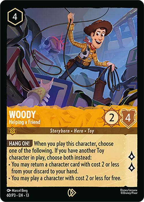 Woody - Helping a Friend (60) [Promo Cards] | Red Claw Gaming