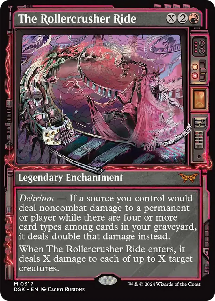 The Rollercrusher Ride (Showcase) [Duskmourn: House of Horror] MTG Single Magic: The Gathering | Red Claw Gaming