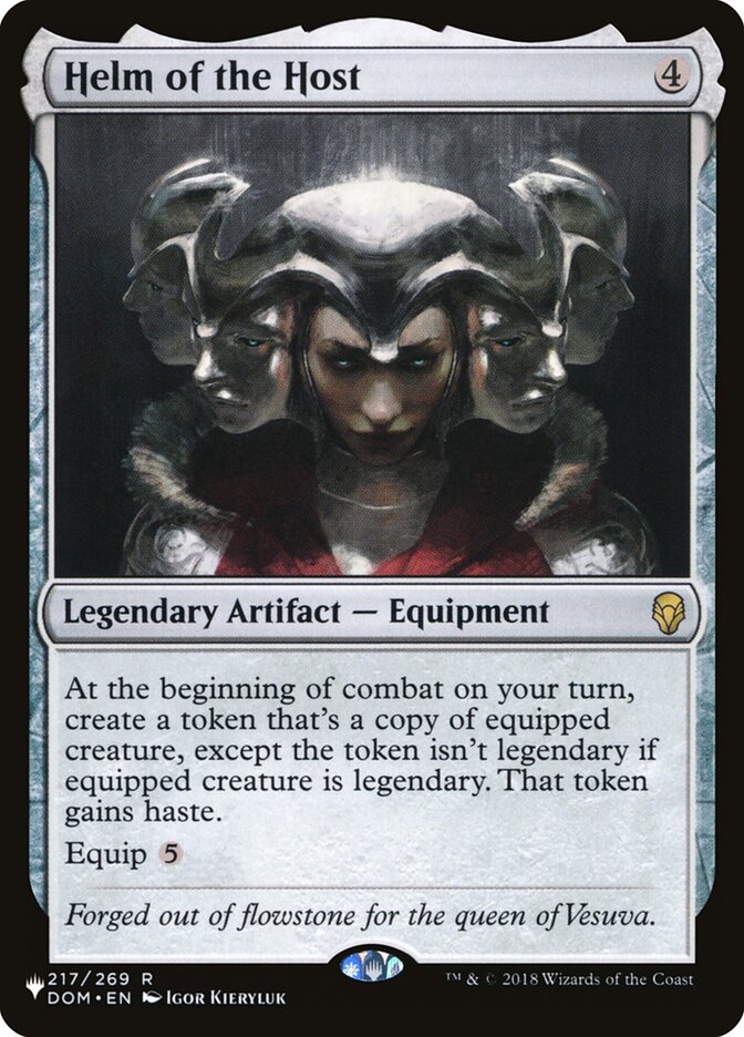 Helm of the Host [The List] MTG Single Magic: The Gathering | Red Claw Gaming