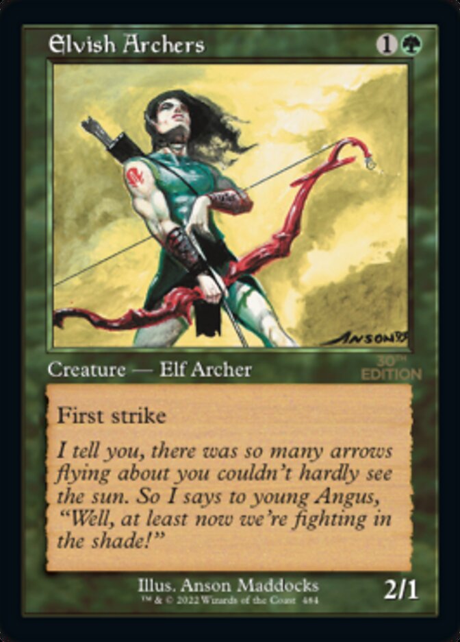 Elvish Archers (Retro) [30th Anniversary Edition] MTG Single Magic: The Gathering | Red Claw Gaming