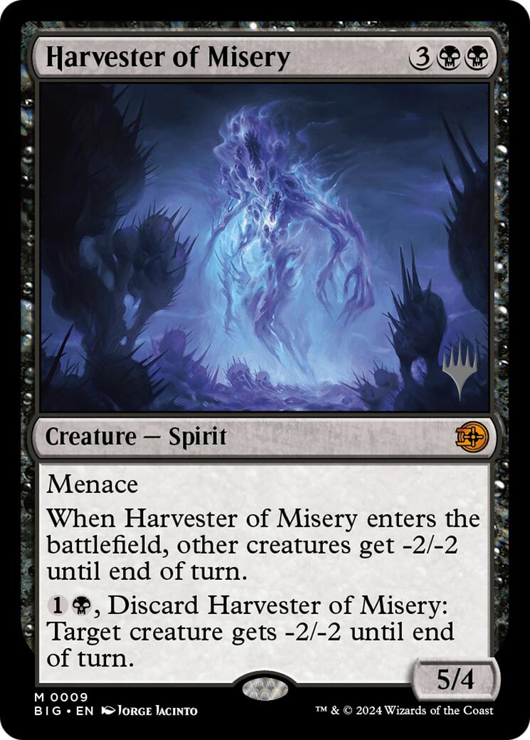 Harvester of Misery [Secrets of Strixhaven Promos] | Red Claw Gaming