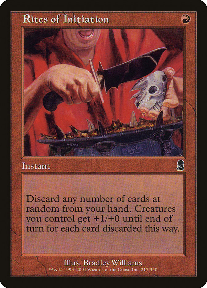Rites of Initiation [Odyssey] MTG Single Magic: The Gathering | Red Claw Gaming