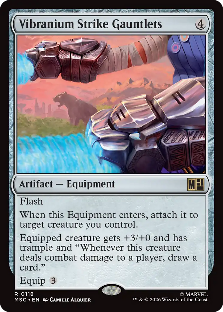Vibranium Strike Gauntlets [Marvel Super Heroes Commander] | Red Claw Gaming