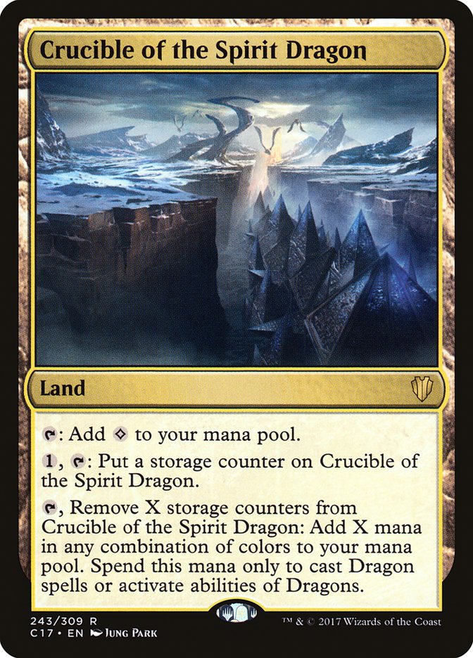 Crucible of the Spirit Dragon [Commander 2017] MTG Single Magic: The Gathering | Red Claw Gaming