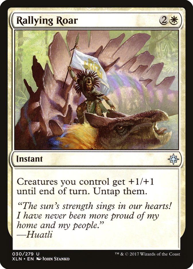 Rallying Roar [Ixalan] MTG Single Magic: The Gathering | Red Claw Gaming