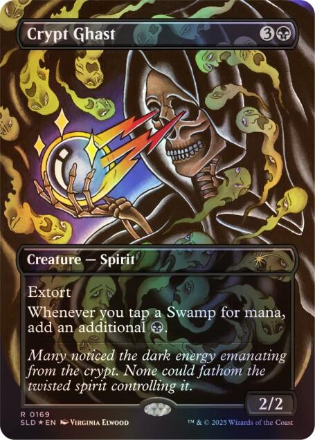 Crypt Ghast (Rainbow Foil) [Secret Lair Drop Series] MTG Single Magic: The Gathering | Red Claw Gaming