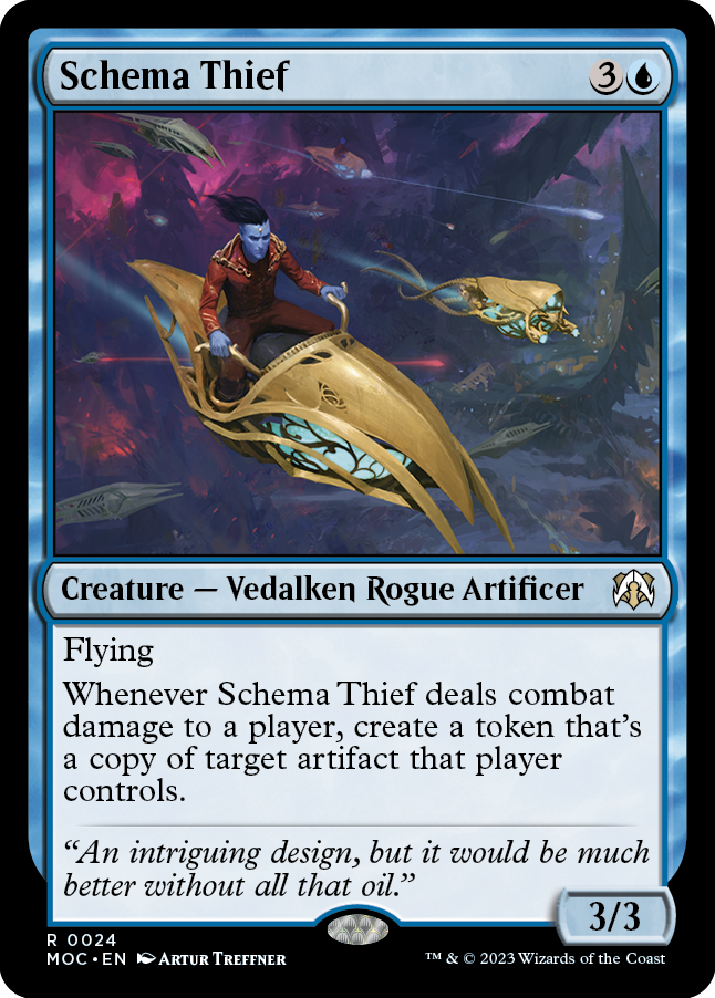 Schema Thief [March of the Machine Commander] MTG Single Magic: The Gathering | Red Claw Gaming