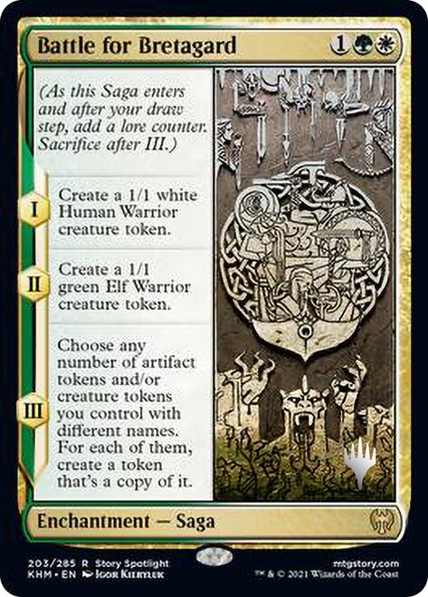 Battle for Bretagard (Promo Pack) [Kaldheim Promos] MTG Single Magic: The Gathering | Red Claw Gaming