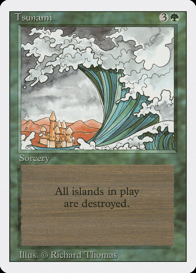 Tsunami [Revised Edition] MTG Single Magic: The Gathering | Red Claw Gaming