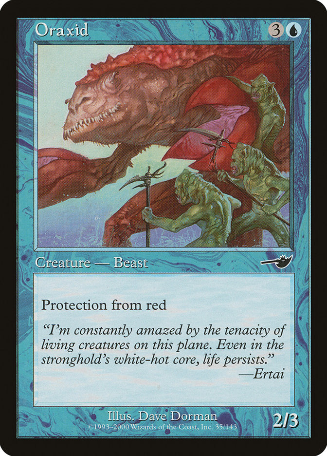 Oraxid [Nemesis] MTG Single Magic: The Gathering | Red Claw Gaming