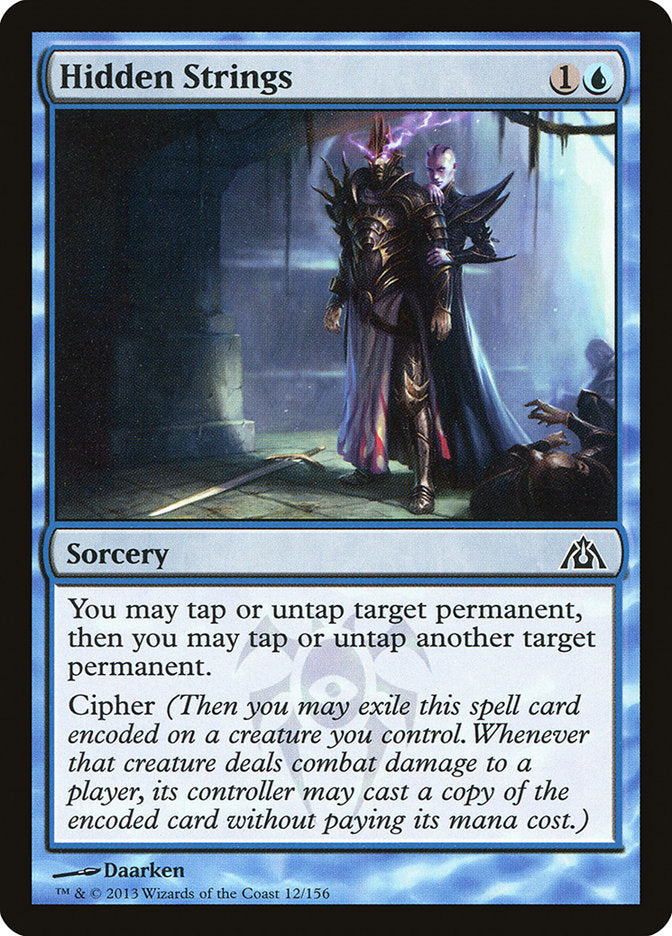 Hidden Strings [Dragon's Maze] MTG Single Magic: The Gathering | Red Claw Gaming