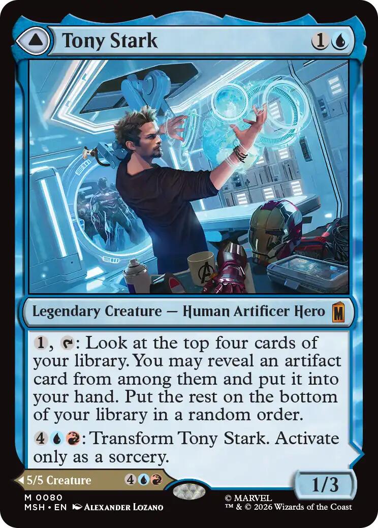 Tony Stark [Marvel Super Heroes] MTG Single Magic: The Gathering | Red Claw Gaming